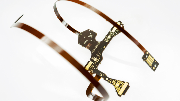 Rigid-flex PCB for the calibration sensor of a lithography system.